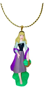 Sleeping Beauty Aurora Briar Rose 3" Ornament Pvc Figure Figurine Charm Dangler - Picture 1 of 4