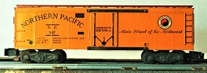  American Flyer #947 Northern Pacific reefer/boxcar w / knuckle couplers. - Picture 1 of 7