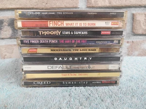 COLLECTION OF 9 GOOD 2000'S HARD ROCK MUSIC CD'S LOT - Picture 1 of 20