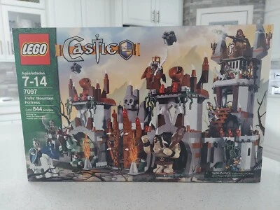 New LEGO Castle TROLL MOUNTAIN FORTRESS 7097 Kingdom knight troll witch orc king - Image 1 of 4