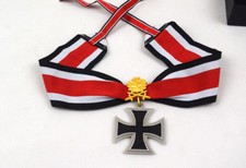  WWI German Knights Cross of the Iron Cross W Gold OAK Leaf Badge Medal