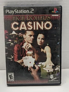 High Rollers Casino Blackjack Roulette Slots PS2 Video Game Read Desc Free Ship - Picture 1 of 3