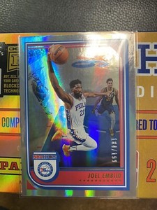2022-23 NBA Hoops Premium Exclusive HoloFoil Stock Joel Embiid 184/199