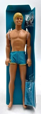 Vintage 1983 Sun Gold Malibu Swimwear Ken Barbie Doll / Mattel 1088, Original Box - Image 1 of 4