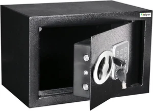 Caja fuerte electrónica para el hogar y la oficina Vaiyer con llaves, cajas de seguridad para dinero - Imagen 1 de 7