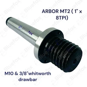 Threaded Drill Chuck Arbor 2MT x 1 x 8TPI thread suit in Woodworking chucks - Foto 1 di 5