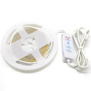 COB LED Strip Light DIY With USB Remote Control V5 Flexible Tape Lights Indoor - Picture 1 of 11