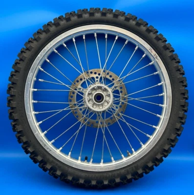 KX250 KX 250 1999 2000 OEM montaje de rueda delantera buje llanta rotor tambor Foto 1 de 4