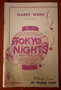 Tokyo Nights - 1965 Melbourne Theatre Program / Harry Wren - Bild 1 von 5