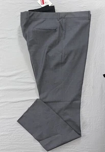 Pantalones de vestir Nordstrom para hombre Shop Tech ajuste inteligente rendimiento frente plano. 42, nuevo con etiquetas - Imagen 1 de 7