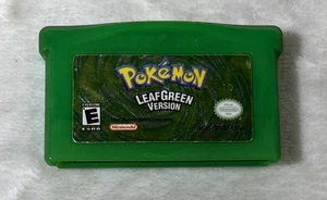 Pokemon Versione Verde Foglia Nintendo Game Boy Advance GBA solo cartuccia - Foto 1 di 3