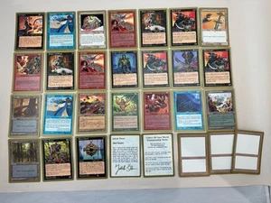 Jakub Slemr World Championship Cards Seattle 1997 MTG Magic - 29 Total Cards - Picture 1 of 13