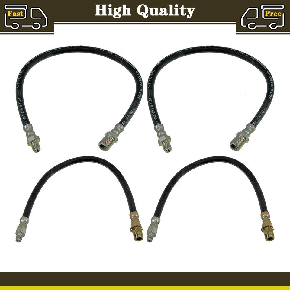 Línea de freno de manguera de freno delantera trasera para International Harvester AB120 3,6 L Foto 1 de 4