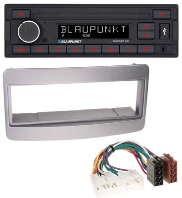 Blaupunkt MP3 AUX USB 1DIN Autoradio für Toyota Celica MR2 dunkelsilber - Bild 1 von 4