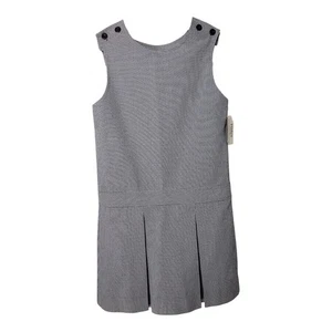 Parker Dress Girls Sz 10 School Uniform Jumper Sleeveless Pleated Knee Length - Picture 1 of 8