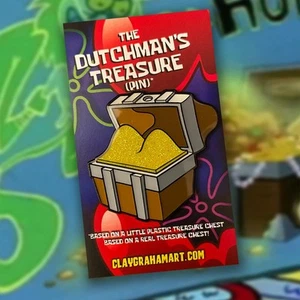 THE DUTCHMAN'S TREASURE SOFT ENAMEL LAPEL PIN BY CLAY GRAHAM ART - Picture 1 of 1