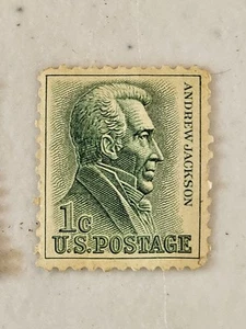 1209 Andrew-Jackson-Séptimo-Presidente-de-EE. UU. - 1 centavo MNH - Imagen 1 de 1
