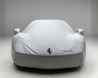 silver indoor car cover for Ferrari California 355 F430 458 488 296 F12 812 - Image 1 of 4