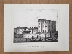 Castello di Sanfrè Alba Monarchia di Savoia Enr. Gonin F.lli Doyen Ristampa - Picture 1 of 1