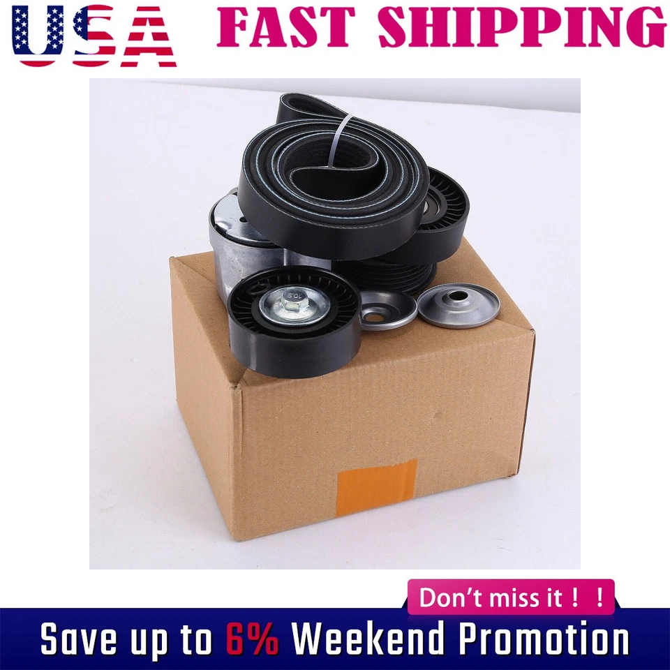 Tensor de transmisión por correa serpentina de 3,6 L para Chrysler Dodge Ram 11-20 y EE. UU. Foto 1 de 4