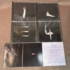 DEPECHE MODE X1 JAPAN 4-CD SET ALCB-201~4 w/ 2 BOOKLETS + LEAFLET No BOX 1991 - Picture 1 of 13