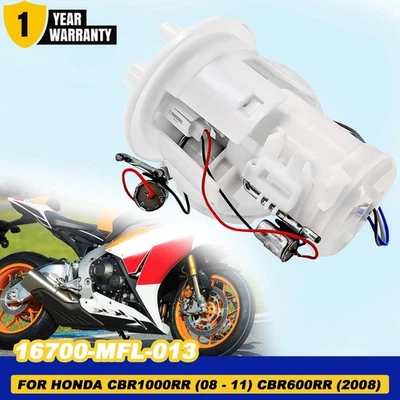 16700-MFL-003 Fuel Pump Module Assembly For 2008-2011 Honda CBR1000RR CBR600RR — 第 1/4 张图片