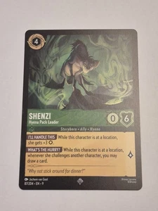 Lorcana Fabled Shenzi 87/204 Super Rare - Picture 1 of 2