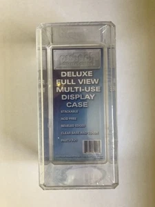 Clear Acrylic Display Cases, Dust Proof, Use As Risers, Stackable - New Set of 8 - Picture 1 of 8