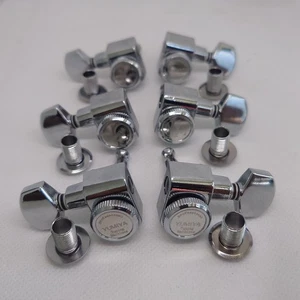 3L3R Chrom Gitarre Verriegelung Maschinenköpfe Tuner keine Schraube 1:16 für ST TL SG LP - Bild 1 von 4