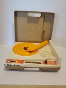 Vintage Fisher Price Plattenspieler Kinderphonograph Turntable - ungetestet - Bild 1 von 9