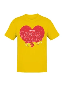 Officially Licensed Sugar Babies I Need a Sugar Daddy Men's T-shirt - Picture 1 of 6