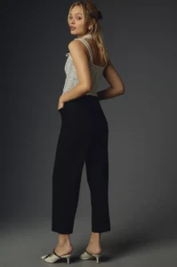 The Colette Cropped Wide-Leg Pants by Maeve Magic Fabric Edition - Picture 1 of 13