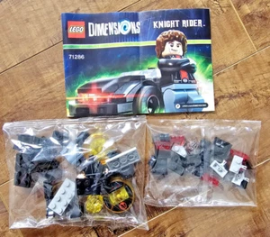 LEGO Dimensions Knight Rider FUN PACK 71286 Michael Knight & K.I.T.T. OPEN BOX - Picture 1 of 5