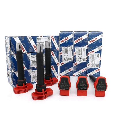 6PCS Bosch Ignition Coil For Audi A4 A5 A6 Q5 Q7 Porsche VW Touareg 06E905115G - Image 1 of 4