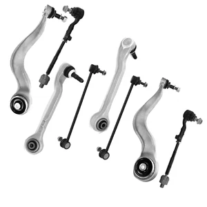 Front L R Control Arms Sway Bar Link Tie Rod 8 kit For BMW 328i 335i 428i xDrive - Picture 1 of 10