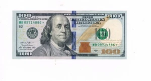 Star note $100.00 2013 MB09714886* - Picture 1 of 2