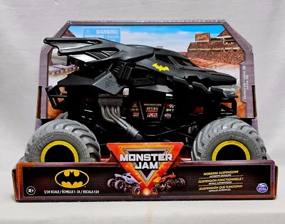 2023 MONSTER JAM - BATMAN BATMOBILE - MONSTER TRUCK 1:24 SERIES 19 - Image 1 of 4