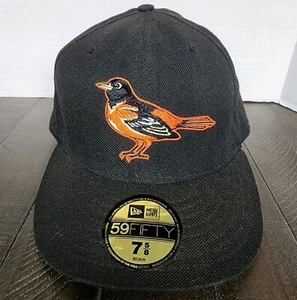 Gorra de Colección Auténtica BALTIMORE ORIOLES NEW ERA 5950 True Fitted Talla 7-5/8 - Imagen 1 de 9