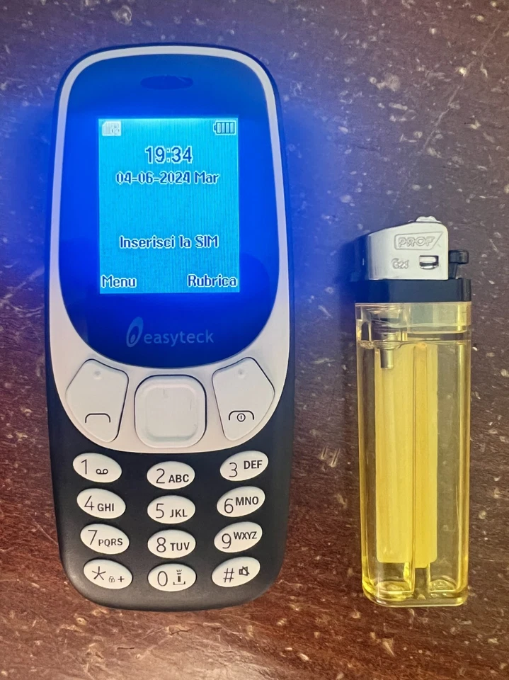 TELEFONO CELLULAR BASE Easyteck B310 B310I NERO Vivavoce Fotocamera FM Player AV - Immagine 1 di 4