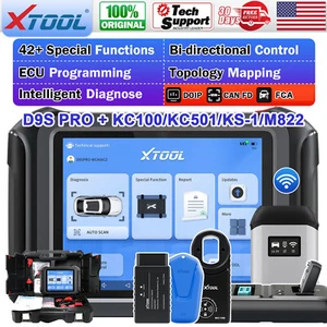 XTOOL D9S PRO KC100/KC501/KS-1/M822 Bidirectional OBD2 Scanner Key Programmer - Bild 1 von 19