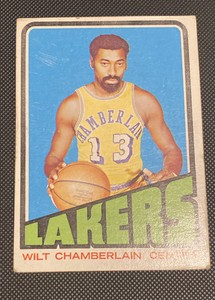 1972-73 Topps Wilt Chamberlain Los Angeles Lakers #1