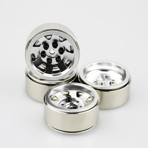 Four(4) 1.9" Wide 1" Alloy Beadlock Wheel Rim for 1/10 RC Model #031 - Picture 1 of 3