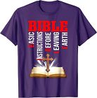 Bible Basic Instructions Before Leaving Earth Unisex 2D T-SHIRT Mother Day Gift