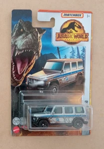 MATCHBOX- JURASSIC WORLD 14 MERCEDES-BENZ G 550 (SILVER) - Picture 1 of 2