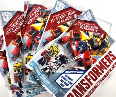 5 Transformers Mystery Mini Blind Bag Walker Series 1 Figure Robots In Disguise - Image 1 of 4