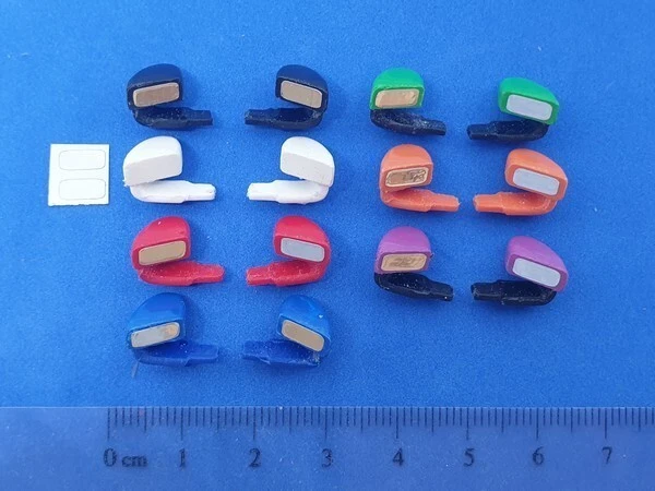 Slottec Flexible Spiegel für Porsche 911 RSR von Carrera