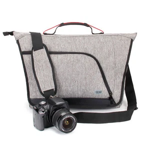 Shoulder Camera Bag w/ Customizable Dividers and Weather Resistant Bottom - Picture 1 of 9