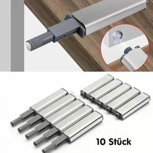 10x Push to Open Schrank Tür Magnetschnäpper Drucktüröffner Möbelmagnet Set NEU - Bild 1 von 18