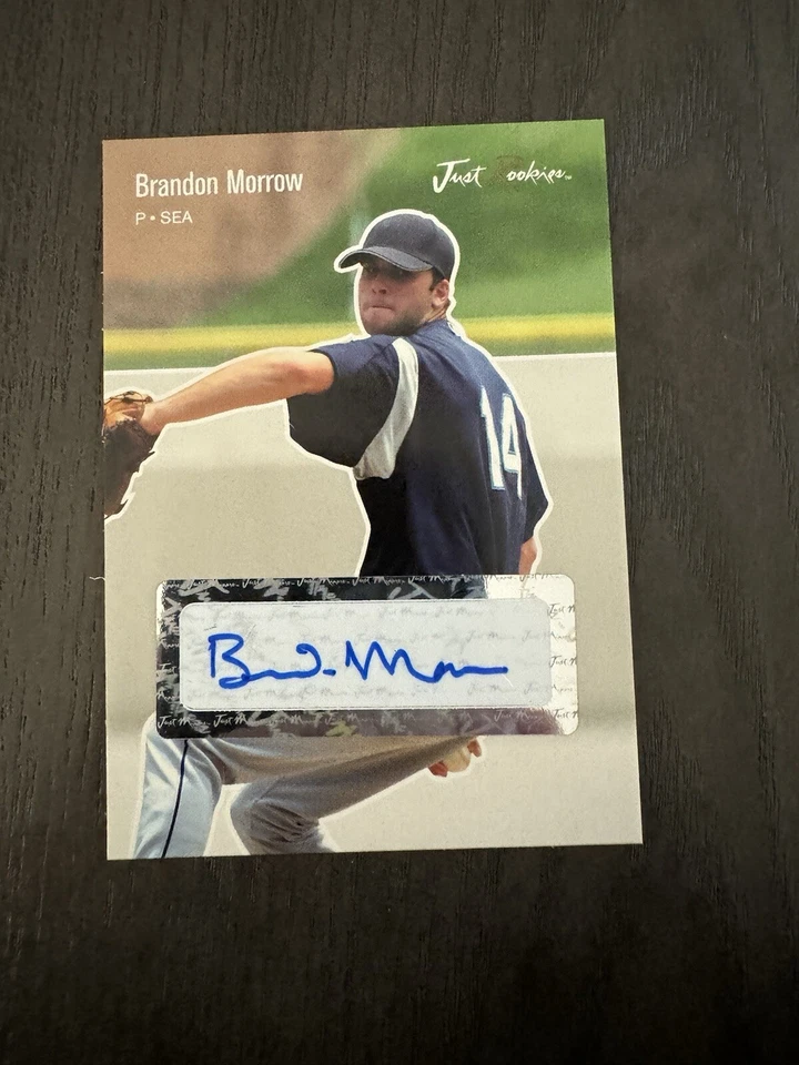 2006 Just Minors Rookies Preview Auto /200 #JRPr-11 BRANDON MORROW Signed Card - Image 1 of 3