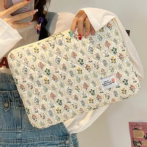 Borsa per computer Custodia per laptop con fiore con cerniera per notebook da 14 - Bild 1 von 10